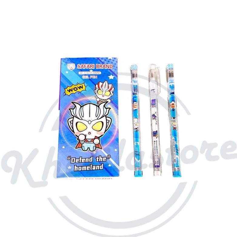 

Pulpen Gel Segitiga Safari SF-1742 isi 12 pcs yang laris