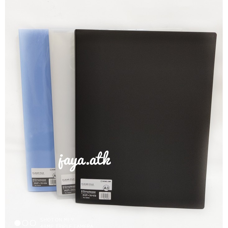 

Sale Map Plastik Dokumen Clear Holder A3 20 Lembar King Jim 152-Ga Bagus
