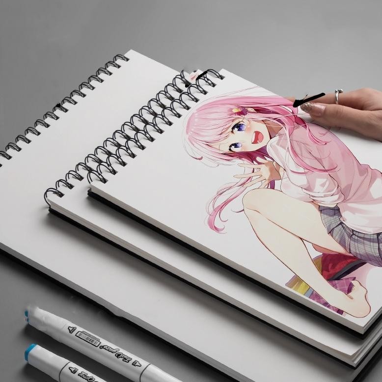 

Xd27 Potret Elang Sketchbook / Buku Gambar Sketchbook A4 A5 / Watercolor Refill Sketchbook Drawing Paper