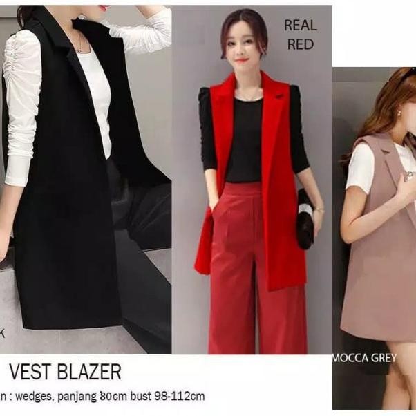 Vest Blazer / Rompi Wanita