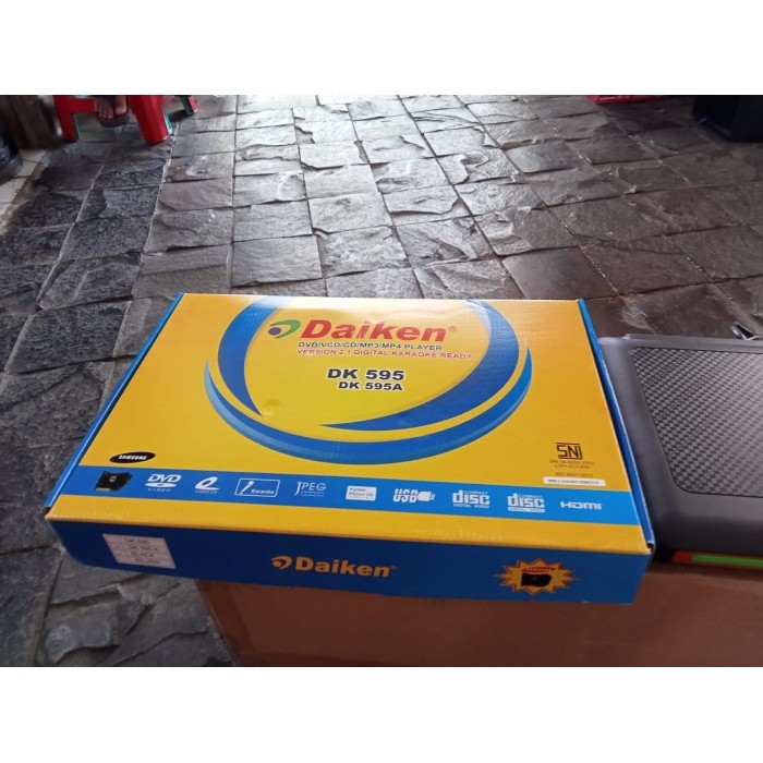 Promo Dvd Vcd Cd Mp3 Mp4 Player Daiken Usb Karaoke Hdmi Dk-595A Tokyo Japan
