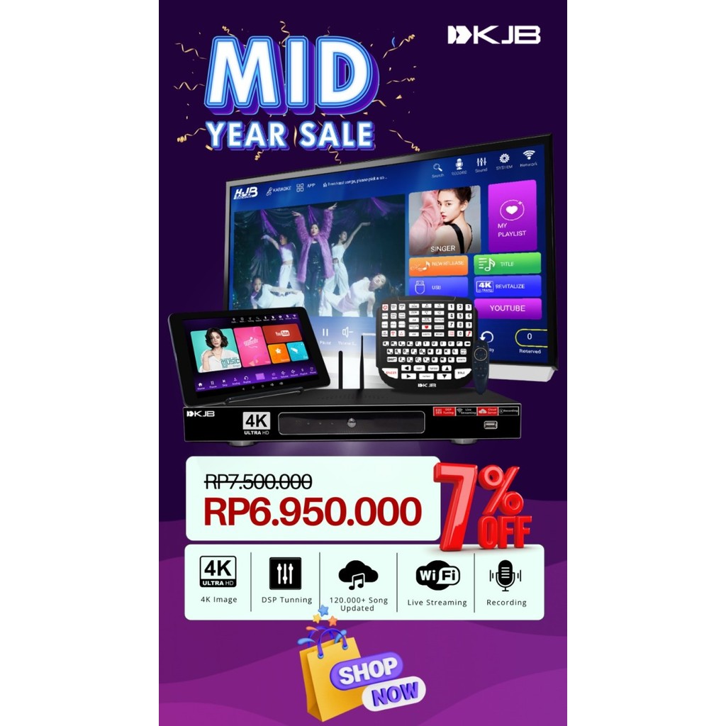 Termurah Karaoke Player / Player Karaoke / Karaoke Set - Jack Hm88