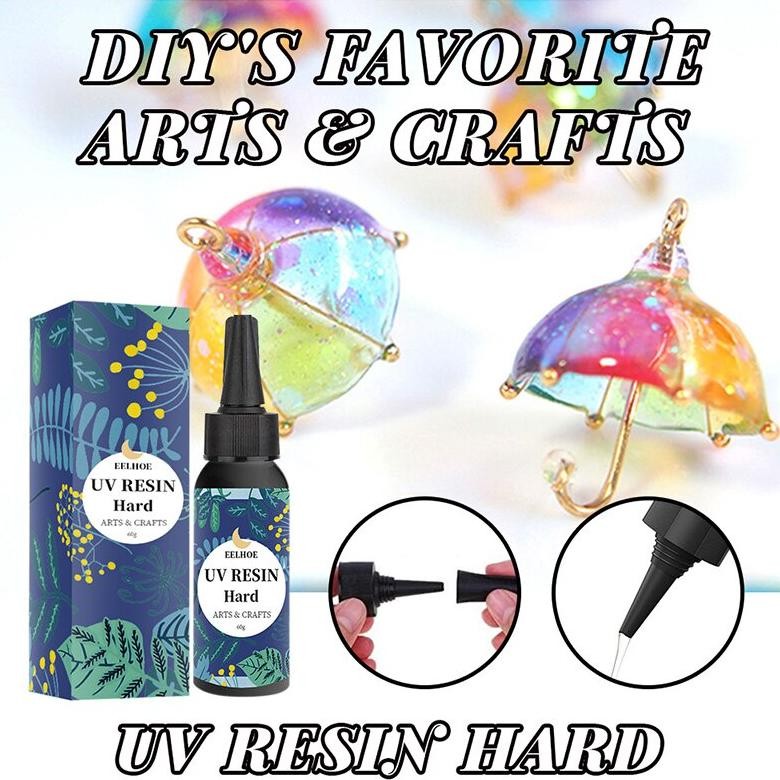 

Aw89 10/25/60G Resin Ultra Violet / Resin Uv Bening / Lem Uv Resin Hard / Diy Resin Clear