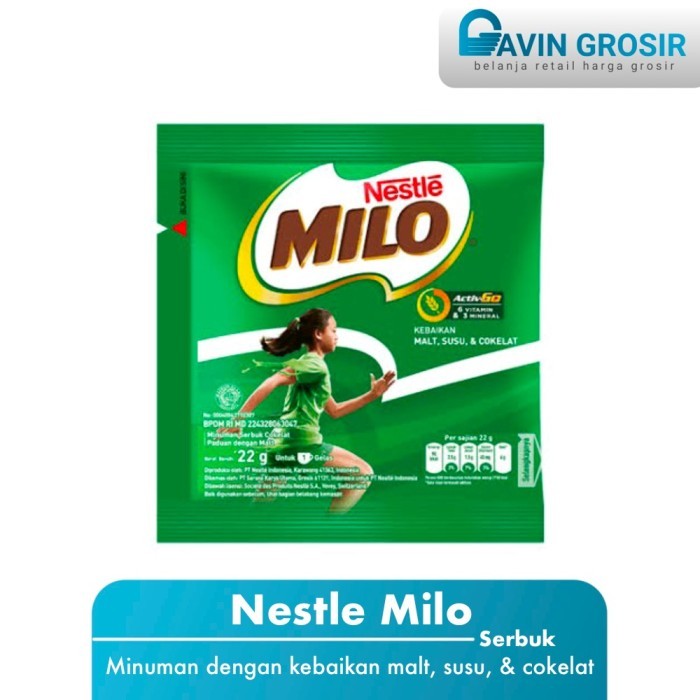 

Nestle Milo Serbuk Coklat Sachet