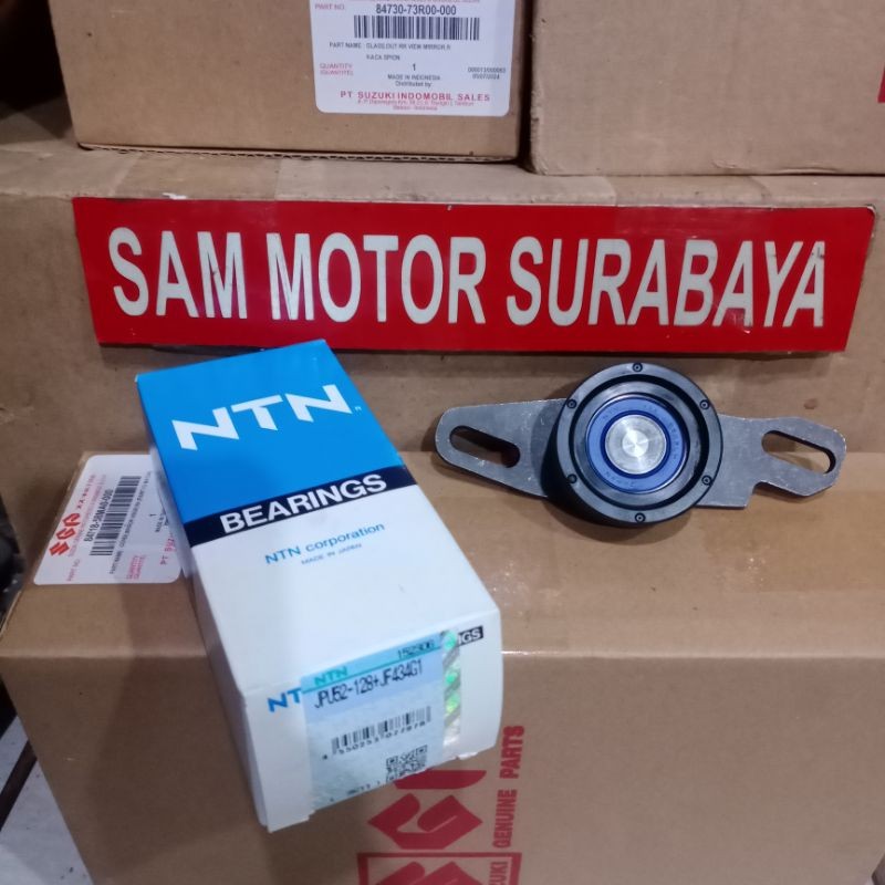 Pulley puli bearing tensioner Timing belt Suzuki Jimny katana carry 1,0 Karimun kotak, Forsa, NTN Or