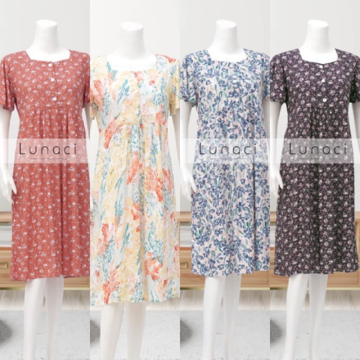 daster rayon busui Lunaci Selena Dress