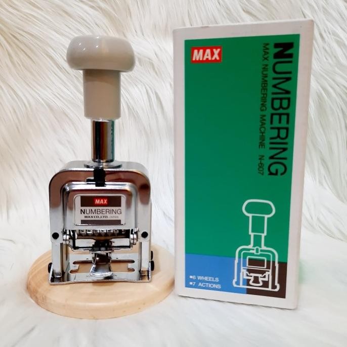 

MAX NUMBERING MACHINE N-705 / 7 DIGIT