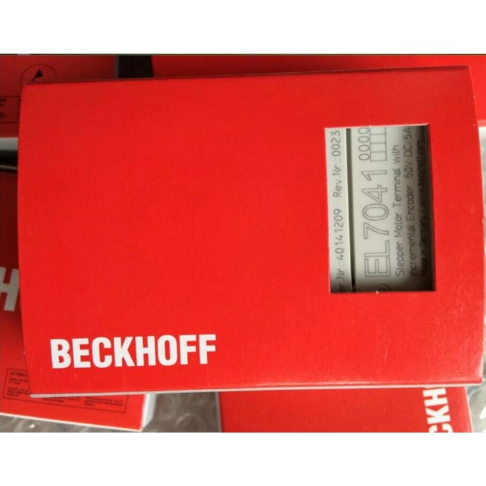 NEW SALE!! Module PLC BECKHOFF EL7041 Stepper motor terminal 50 VDC 5 A