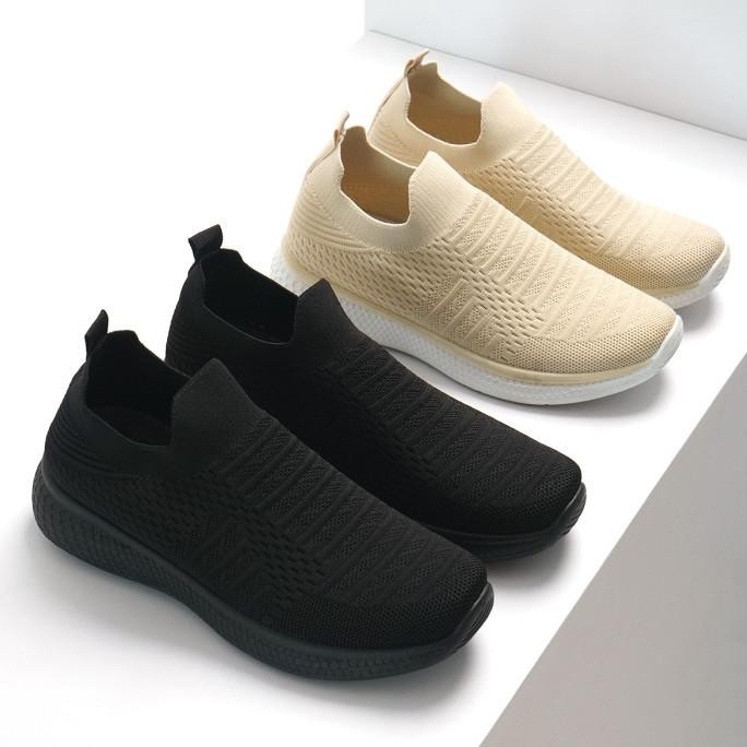 GABINO SEPATU WANITA SPORTY SLIP ON CASUAL ARSILA - G1GB2002 SEPATU SLIP ON SNEAKERS SELOP LOAFERS S