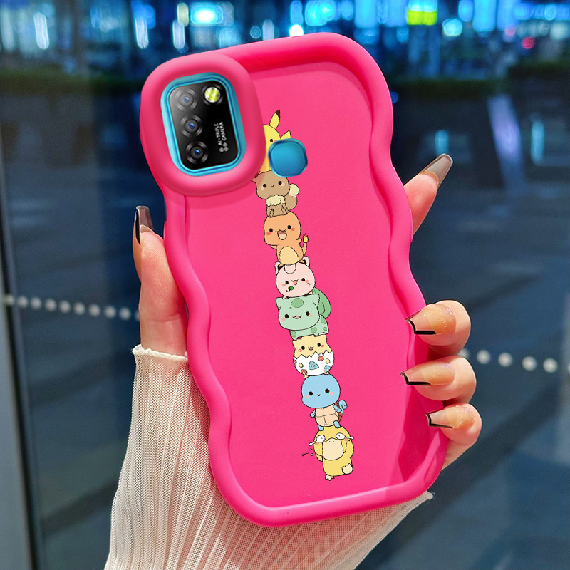 Casing Hp Untuk Infinix Smart 5 Smart 6 Ram 3 Case HP casing pelindung ponsel tinggi Softcase susun 