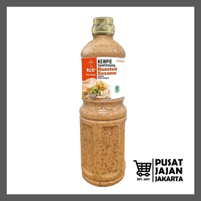 

Ready Kewpie Roasted Sesame Salad Dressing 1 L Saus Siram Wijen Sangrai Mayo
