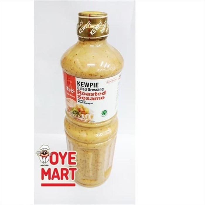 

Ready Kewpie Salad Dressing Roasted Sesame 1Liter Saus Siram Dengan Wijen