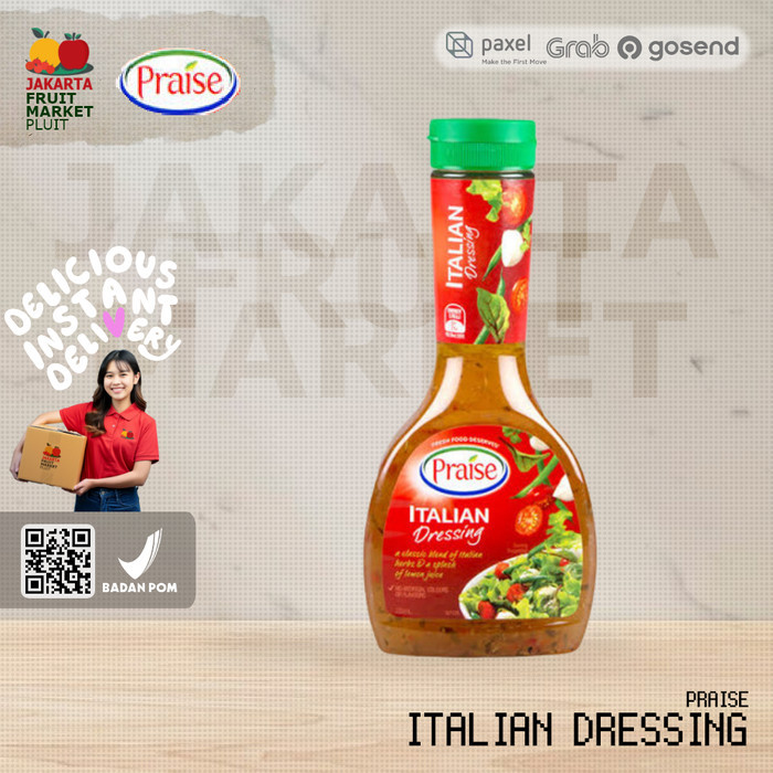 

Ready (Saus) Praise Italian Salad Dressing 330Ml