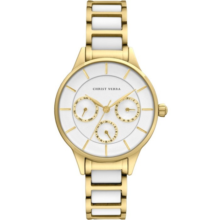 Jam Tangan CHRIST VERRA CHRIST VERRA Wanita Original CV 924101L-52 WHT