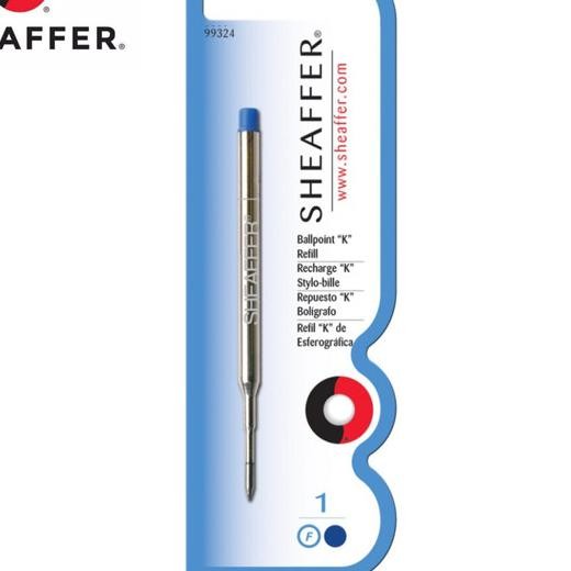 

Sheaffer Ballpoint Refill "K" Style - Bla Medium - Blister Card