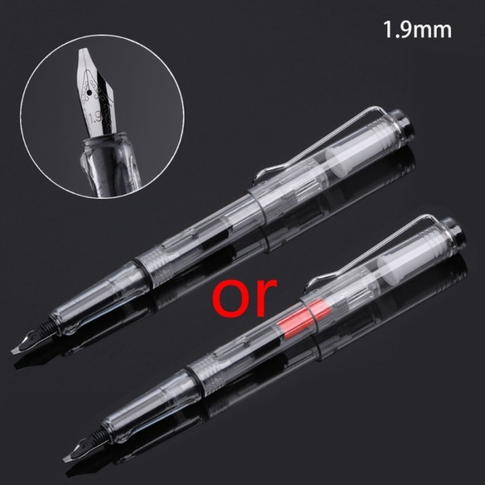 

T E R B A R U New Duckbill Gothic Parall Fountain Pen Art Flat Tip Home