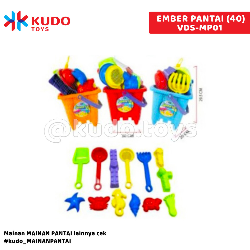 Mainan Anak - EMBER PANTAI (40) VDS-MP01