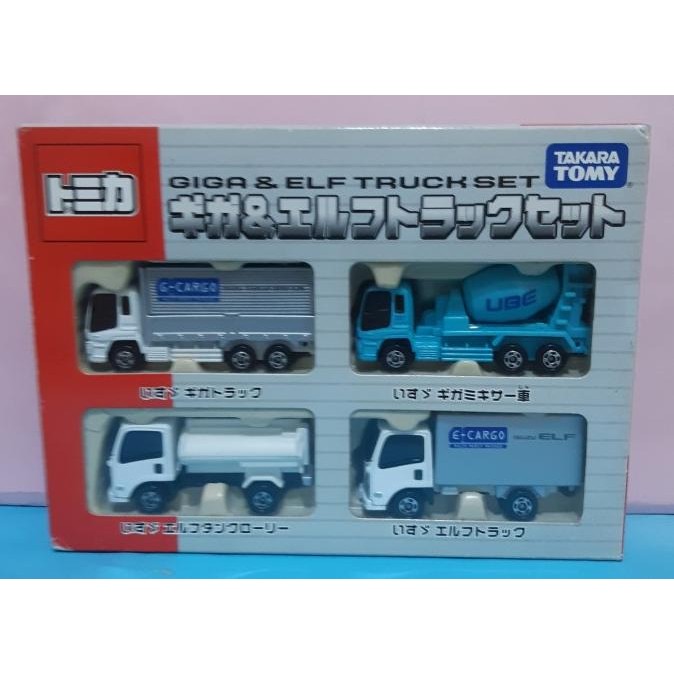 Tomica Takara Tomy Gift Set Giga and Elf Truck Set 01