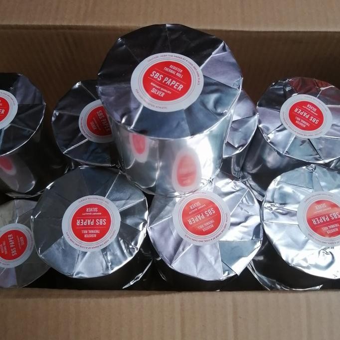 

BEBAS ONGKIR - (1dus isi 20roll) kertas print kasir thermal 80x80 80 x 80 mm