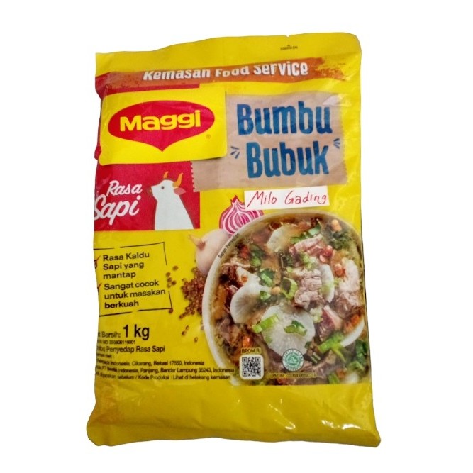 

Lhiu - Maggi Magic Beef / Chicken Powder 1Kg Bumbu Bubuk Rasa Sapi / Ayam