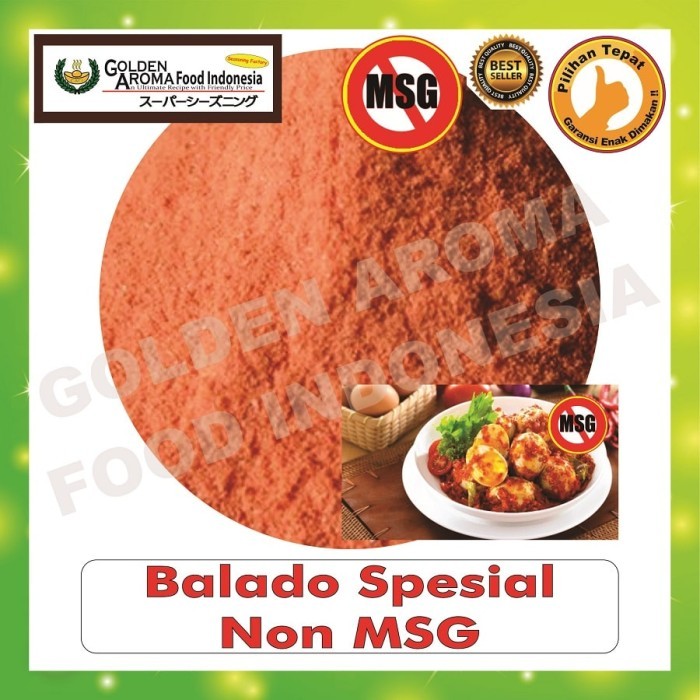 

Lhiu - Bumbu Tabur Balado Spesial Non Msg 1 Kg Bubuk Tabur Balado Non Msg