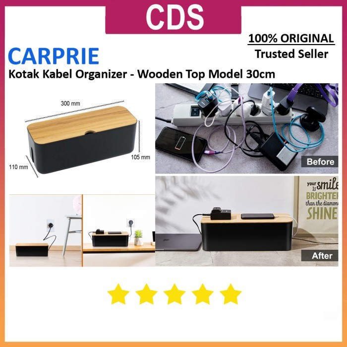 

CARPRIE Kotak Organizer Kabel Charger - Wire Cable Management Box