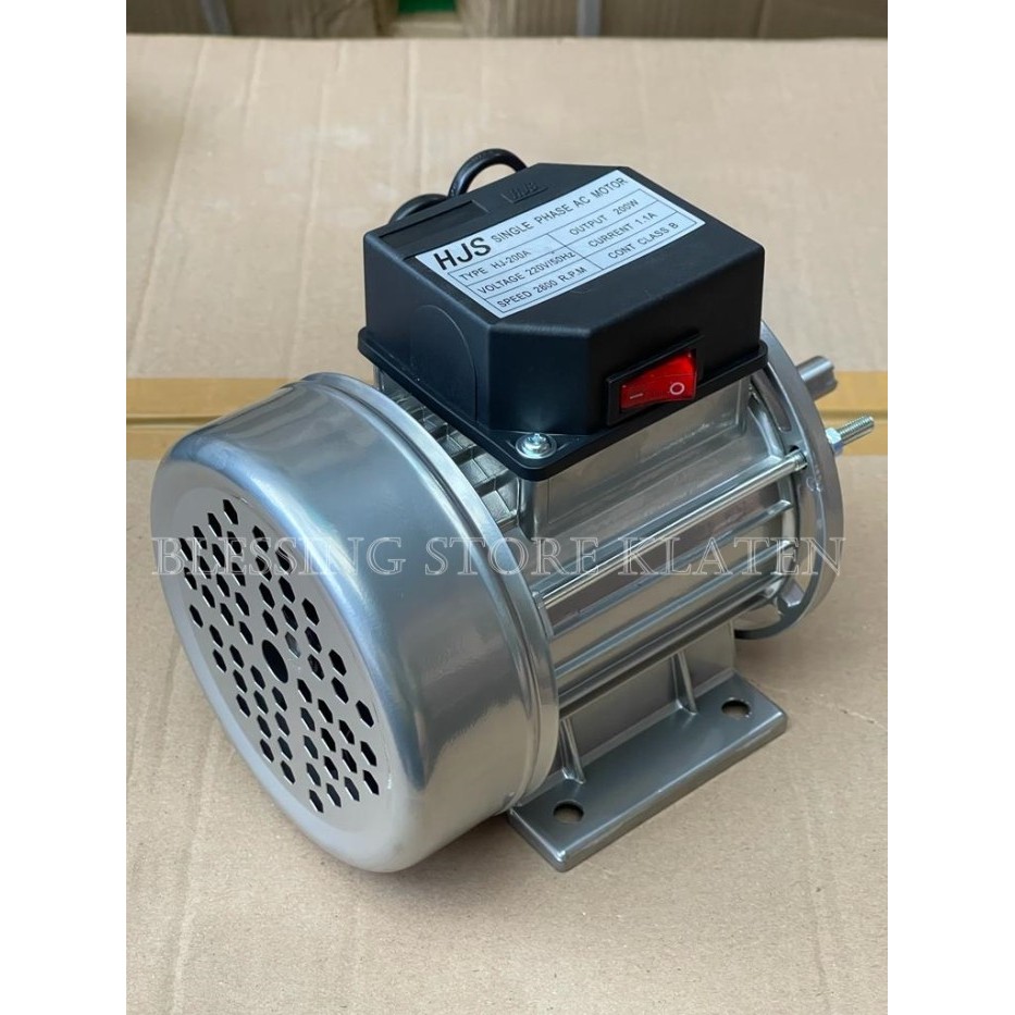 ```````] DINAMO SERBA GUNA HJS /DINAMO MESIN PARUTAN KELAPA LISTRIK 200WATT HJS