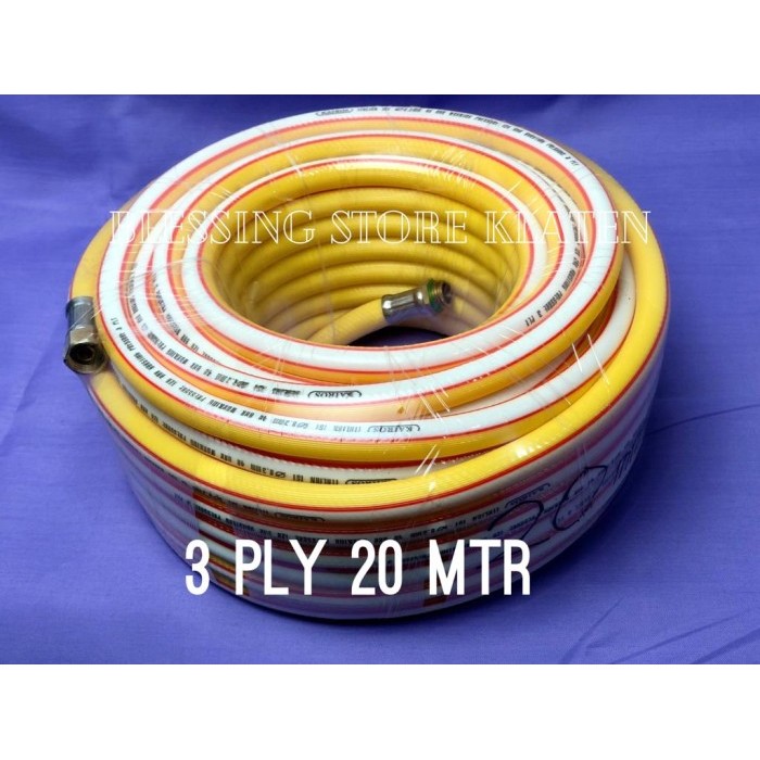 >>>>>] SELANG KOMPRESOR / SELANG KOMPRESOR 3 PLY 20 METER / SELANG ANGIN 20 M