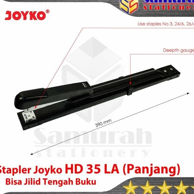 

Stapler Joyko Hd 35La Panjang / Mesin Staples Jilid Tengah Hd35 La
