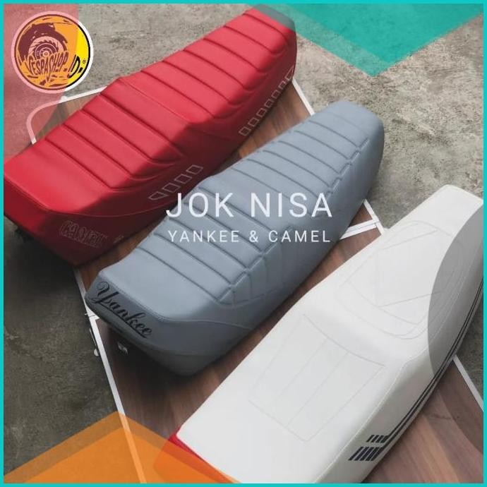 Jok Nisa Camel Vespa PX PS Strada Exclusive Spartan Excel Original 14