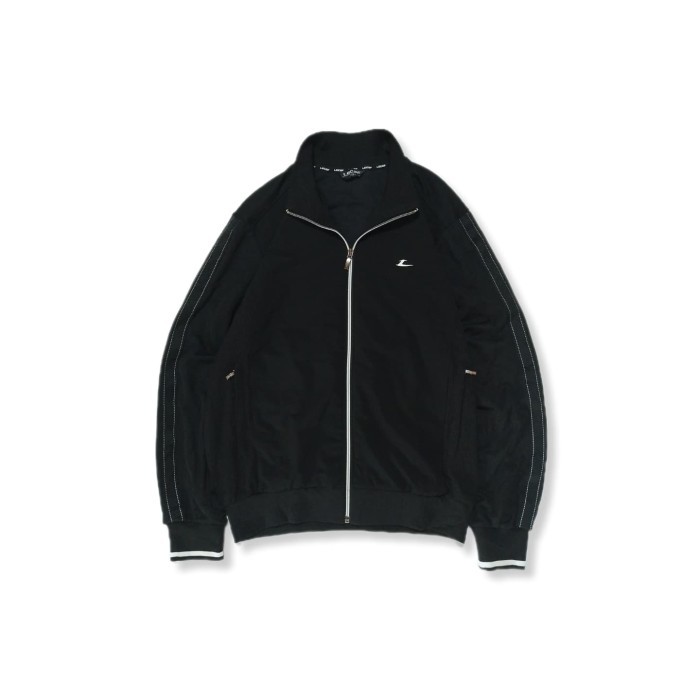 JAKET TRACKTOP LECAF HITAM L