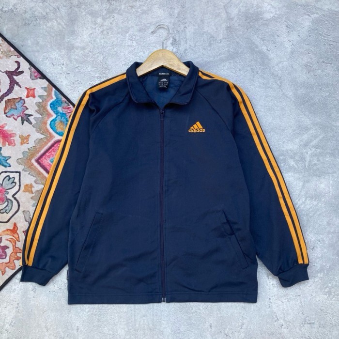 TRACKTOP ADIDAS NAVY STRIPE ORANGE ORIGINAL