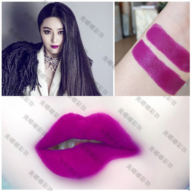 Lipstik Matte Tahan Lama, Lipstik Lavender Warna Mawar Ungu Merah Violet Plum Ungu Tua