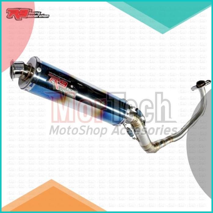 Knalpot Racing Ori R9 New Mugello Beat CW - Karbu 140BZ4 limited stoc