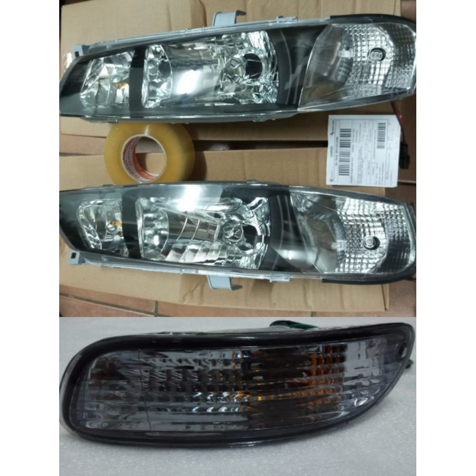 HEADLAMP TIMOR 1 PIECE KRISTAL SMOKE