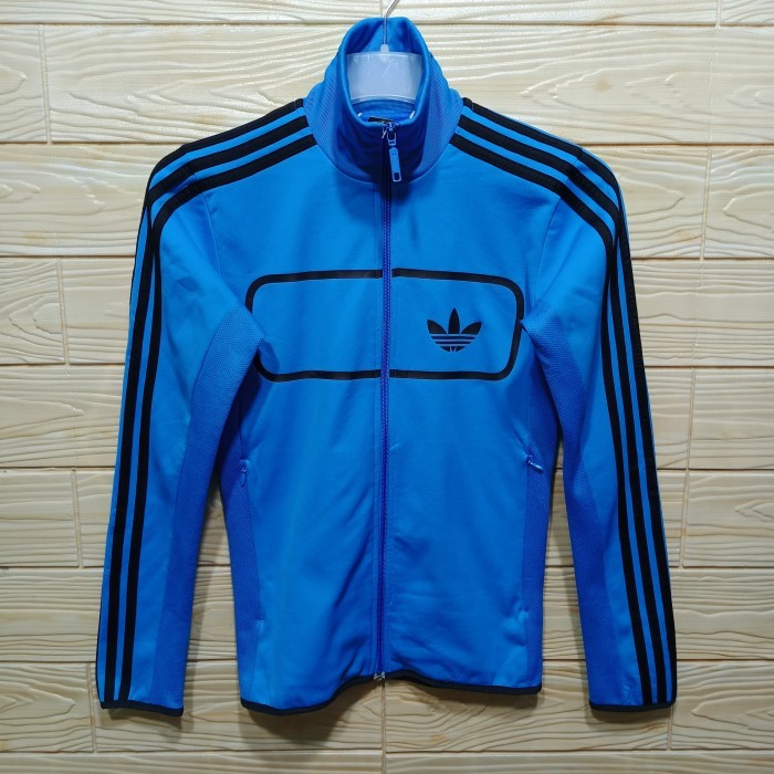 JAKET TRACKTOP WANITA ADIDAS SIZE S CASUAL BAGUS ORIGINAL