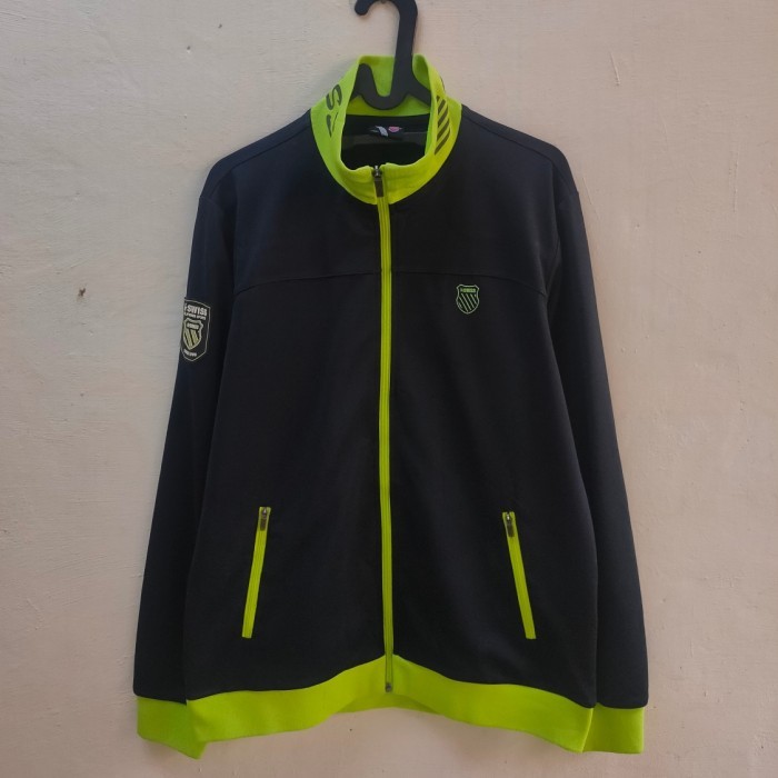 JAKET TRACKTOP PRIA KSWISS BRANDED ORIGINAL