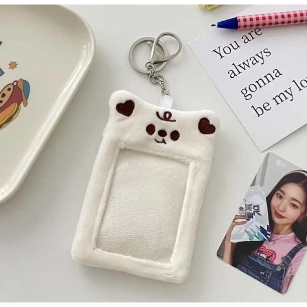 

Photocard Holder Boneka Gantungan Kunci Pc Card Holder Doll Kawaii Plu