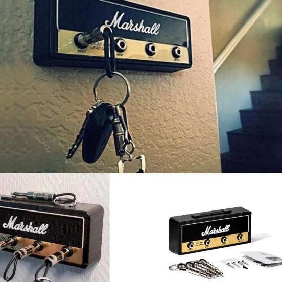 

Keychain Rak Gantungan Kunci El Amplifier Keys Storage Guitar
