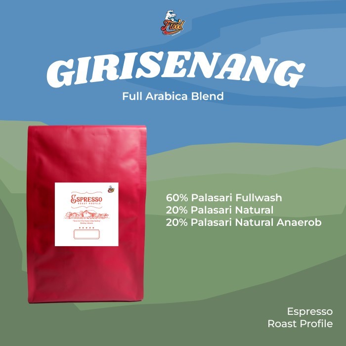 

Girisenang 3 Blend Full Arabica Coffee Roasted Beans