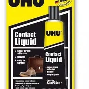 

Uhu Household Contact 33 Ml Blister / Lem Sepatu / Lem Tas