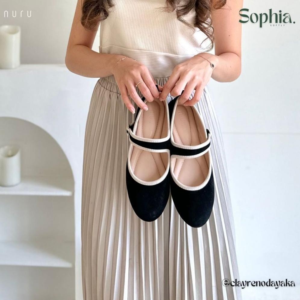 Hl - Sophia Sepatu Flatshoes Wanita Casual Terbaru