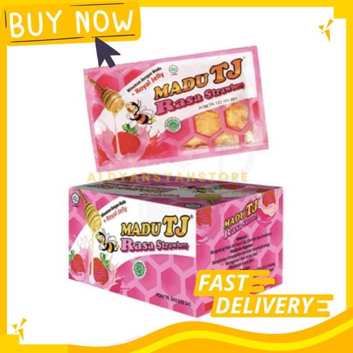 

ALDYANSYAH STORE MADU TJ SACHET STAWBERRY ( ISI 12 ) KUALITAS PRODUK TERBAIK!!!!