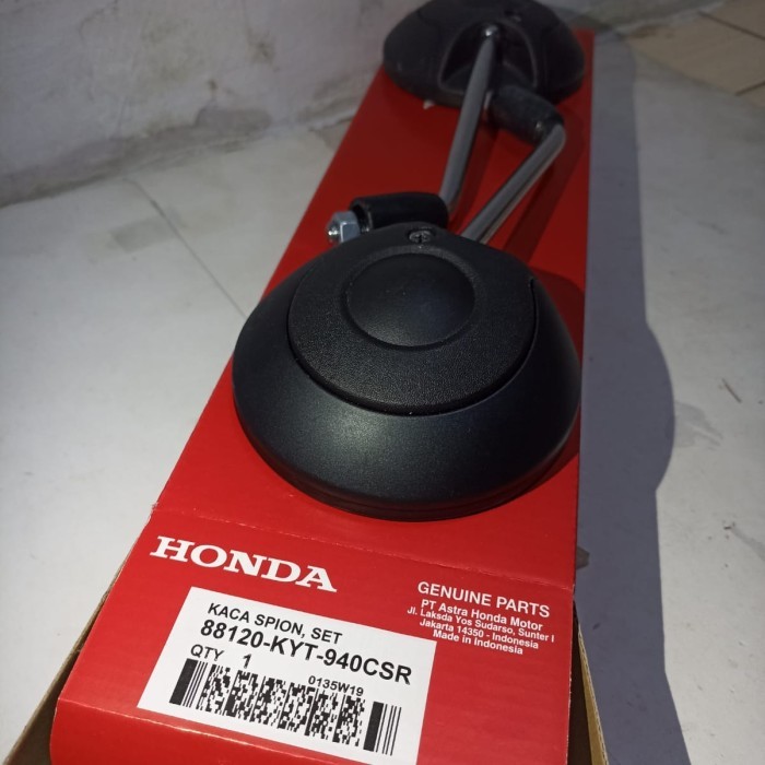 SPION SCOOPY/KACA SPION HONDA SCOOPY/SPION BULAT ORIGINAL KYT HITAM