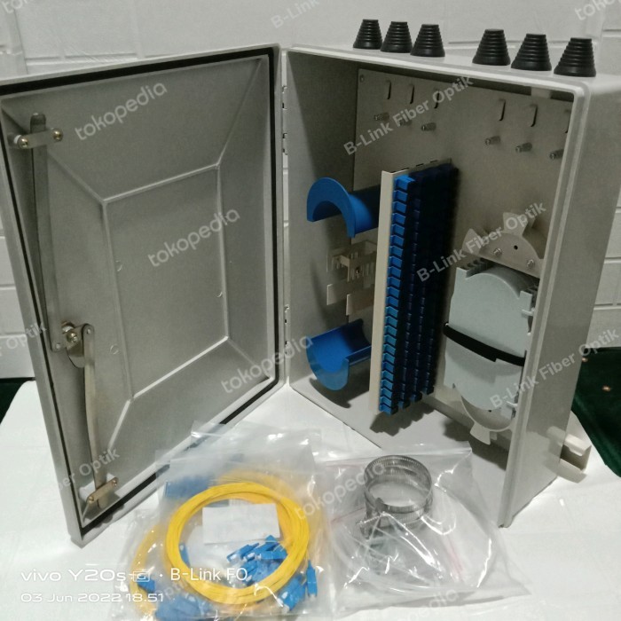 BISA GOSEND ODC 96 CORE / ODC TIANG / LENGKAP PIGTAIL ADAPTER SC UPC / FIBER OPTIK TERMURAH