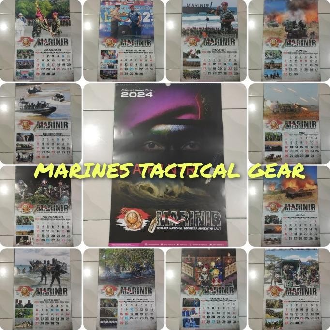 

Kalender / Tanggalan Dinding Korps Marinir Tni Al Terbaru Ter Update Kualitas Premium