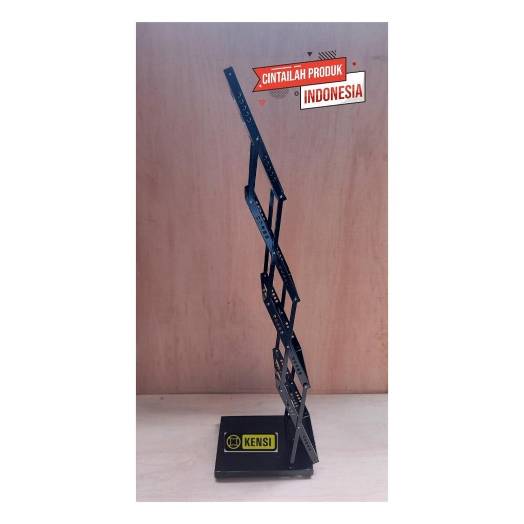 

RAK BROSUR LIPAT 4 SUSUN HITAM KENSI DFJ 2410T