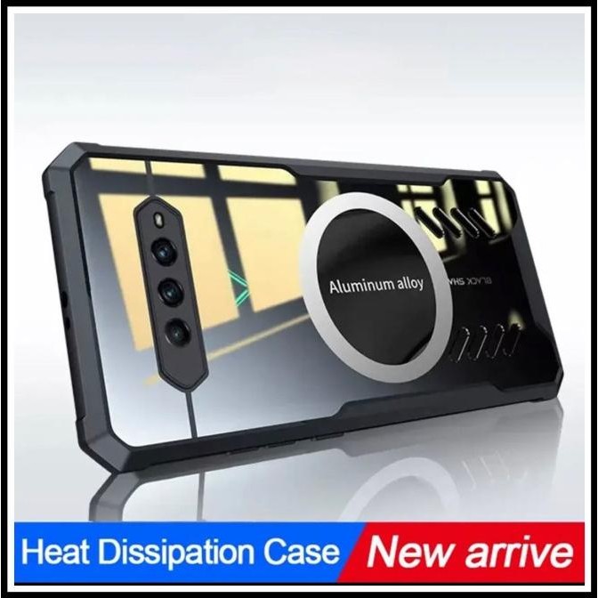 Xiaomi Black Shark 4 / 4 Pro / 4S / 4S Pro Case Cooling Magnetic Original Hard Soft Cover Hardcase C