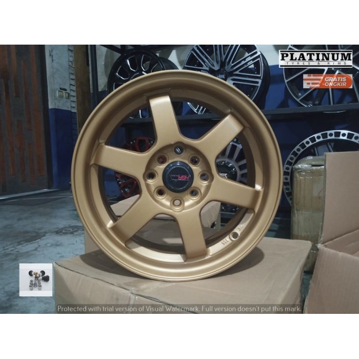 FREE ONGKIR PAKET VELG TE37 HSR RING15 PLUS BAN UNTUK AVANZA,BRIO AGYA