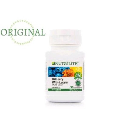 AMWAY Bilberry with lutein vitamin untuk kesehatan mata AMWAY ORI Nutrilite Original